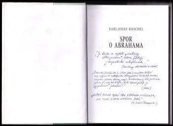 Karl-Josef Kuschel: Spor o Abrahama