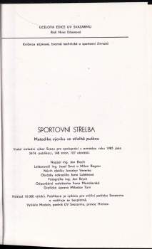 Jan Brych: Sportovní střelba
