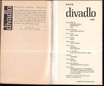 Harold Pinter: Správce