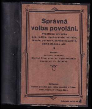 Správná volba povolání
