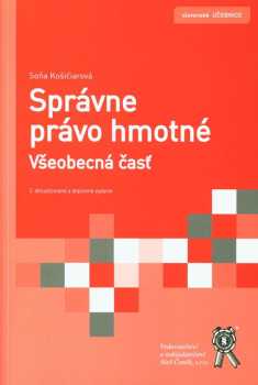 Správne právo hmotné