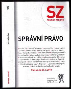 Správní právo : (soubor zákonů)