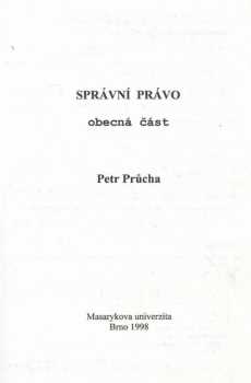 Správní právo