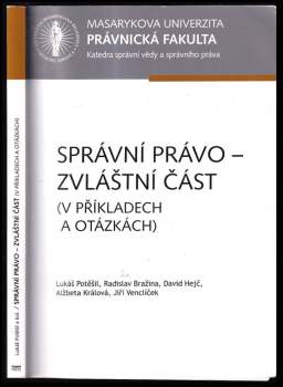 Správní právo - zvláštní část