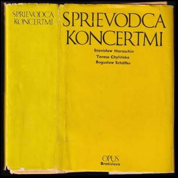 Stanisław Haraschin: Sprievodca koncertami