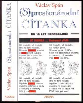 (S)prostonárodní čítanka - Václav Spán (2003, Adonai) - ID: 729166