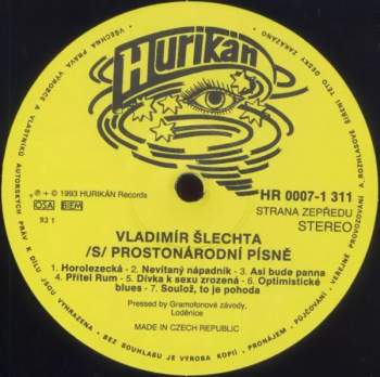 Vladimír Šlechta: (S)prostonárodní Písně