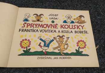 Jan Morávek: Šprýmovné kousky Frantíka Vovíska a kozla Bobeše