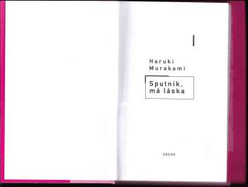 Haruki Murakami: Sputnik, má láska