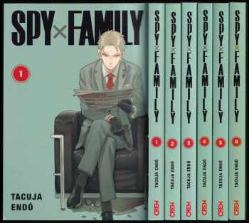 KOMPLET Tatsuya Endō 6X Spy x Family + Spy x family + Spy x Family + Spy x Family + Spy x Family + Spy x Family