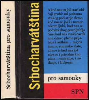 Srbocharvátština pro samouky - Anna Jeníková (1987, Státní pedagogické nakladatelství) - ID: 678762