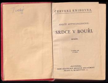 Anuše Mittenhubrová: Srdce v bouři