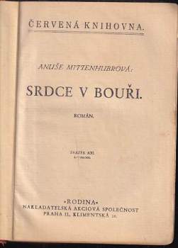Anuše Mittenhubrová: Srdce v bouři