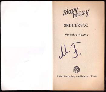 Nicholas Adams: Stopy hrůzy - Srdcerváč