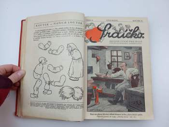 Bohumil Schweigstill: Srdíčko - Kniha krásného čtení československých dětí 1936 Ročník IV - čísla 1 - 40