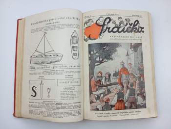 Bohumil Schweigstill: Srdíčko - Kniha krásného čtení československých dětí 1936 Ročník IV - čísla 1 - 40