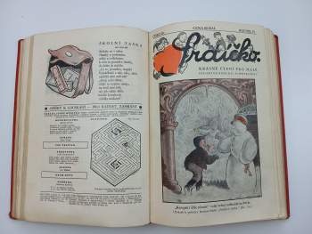 Bohumil Schweigstill: Srdíčko - Kniha krásného čtení československých dětí 1936 Ročník IV - čísla 1 - 40