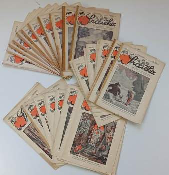 Srdíčko, Ročník IV., čísla 1 - 40  (chybí číslo 18!)