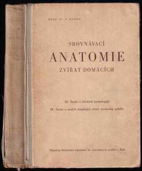 Srovnávací anatomie zvířat domácích