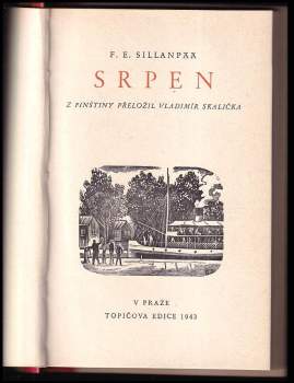 Frans Eemil Sillanpää: Srpen