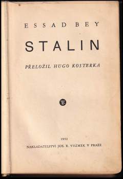 Bey Essad: Stalin