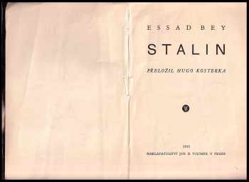 Bey Essad: Stalin