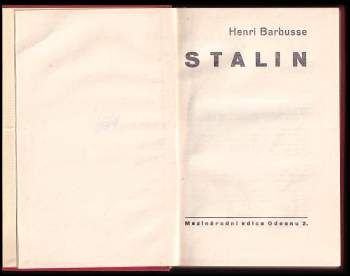Henri Barbusse: Stalin