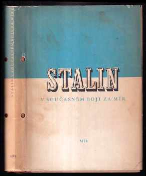 Stalin v současném boji za mír