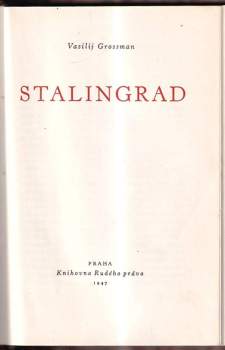 Vasilij Grossman: Stalingrad