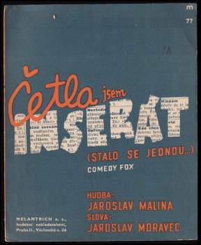 Stalo se jednou (Inserát)