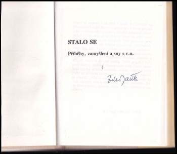 Zdeněk Janík: Stalo se