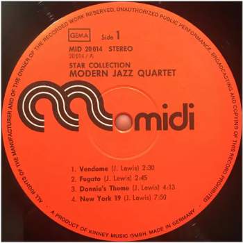 The Modern Jazz Quartet: Star-Collection