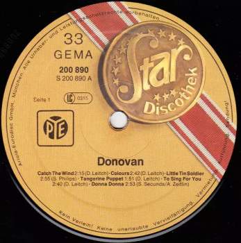Donovan: Star-Discothek
