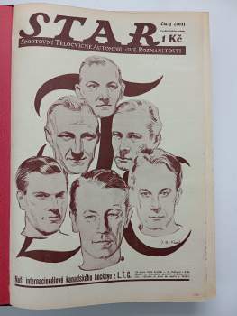 Miloslav Josef Horáček: Star ROČNÍK 1932 CHYBÍ ČÍSLA 2, 33, 34