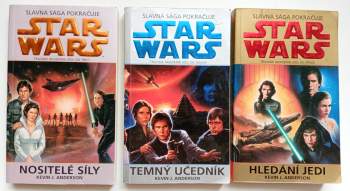 Kevin J Anderson: Star Wars - Akademie Jedi, kompletní trilogie, 1. - 3. díl