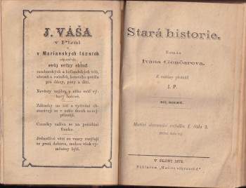 Ivan Aleksandrovič Gončarov: Stará historie
