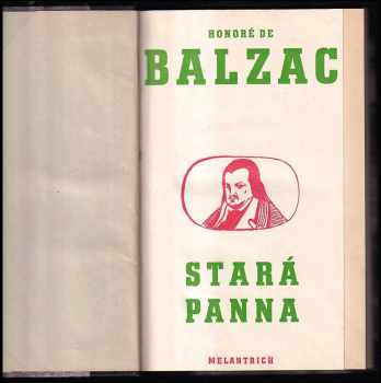 Honoré de Balzac: Stará panna