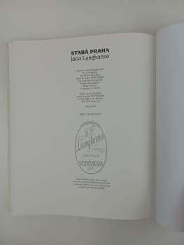 Jan Langhans: Stará Praha Jana Langhanse