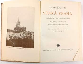 Zdeněk Wirth: Stará Praha