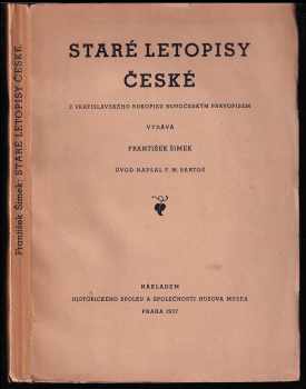 Staré letopisy české