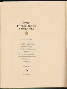 Alena Ježková: Staré pověsti české a moravské