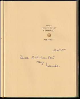 Alena Ježková: Staré pověsti české a moravské