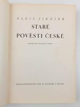 Alois Jirásek: Staré pověsti české