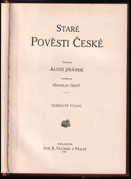 Alois Jirásek: Staré pověsti české