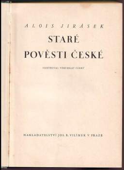 Alois Jirásek: Staré pověsti české