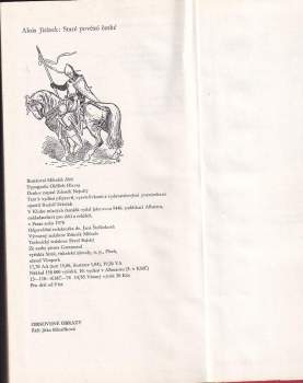 Alois Jirásek: Staré pověsti české