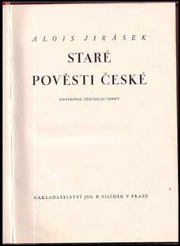 Alois Jirásek: Staré pověsti české