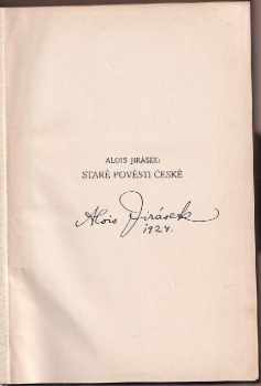 Alois Jirásek: Staré pověsti české
