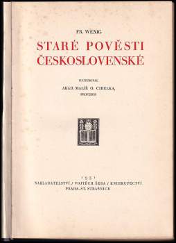 Frank Wenig: Staré pověsti českomoravské