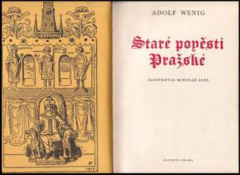 Adolf Wenig: Staré pověsti pražské